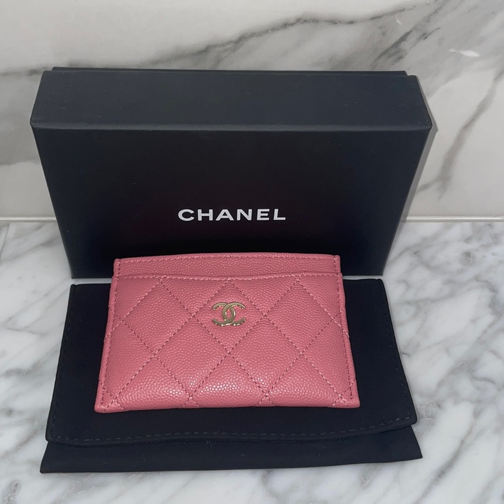 Chanel card case